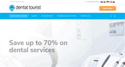 Desktop Screenshot of dentaltourist.eu